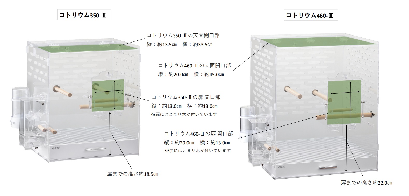 コトリウム460-Ⅱ | ジェックス株式会社