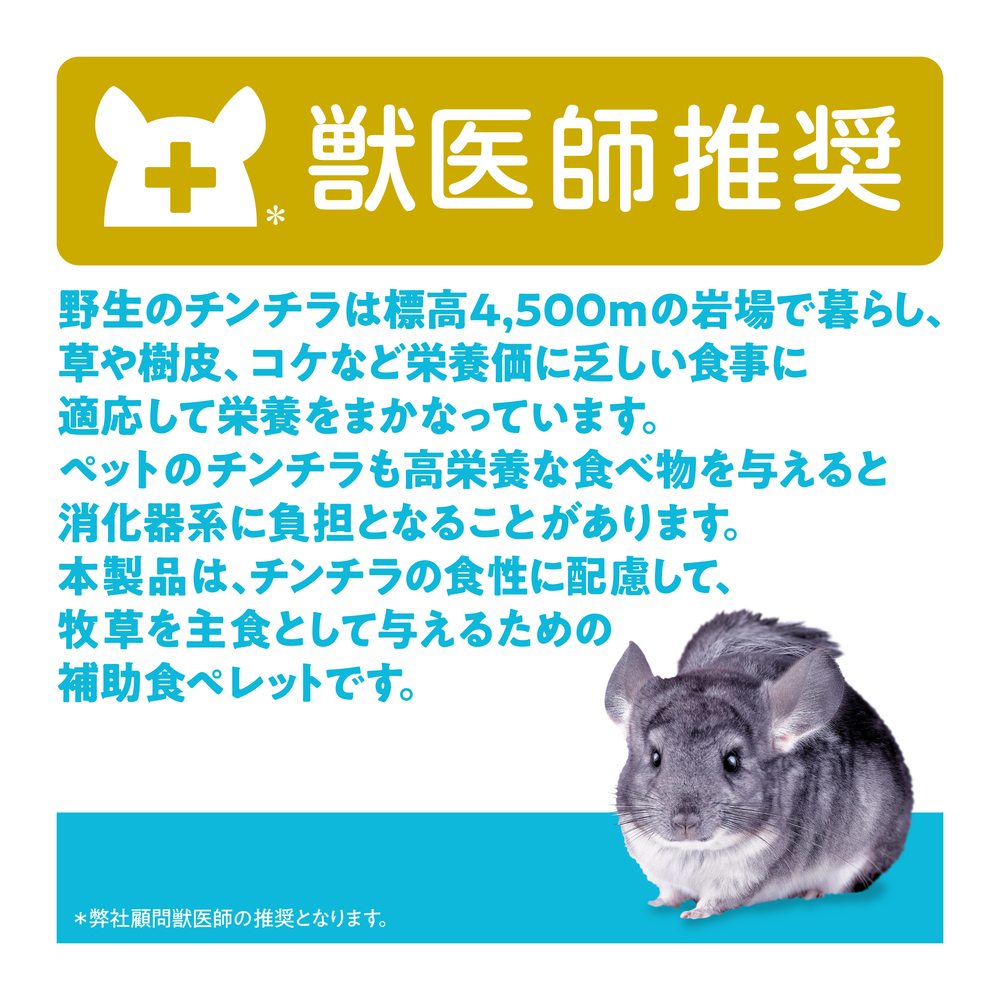 チンチラプレミアムフード シンバイオティクスブレンド 600g