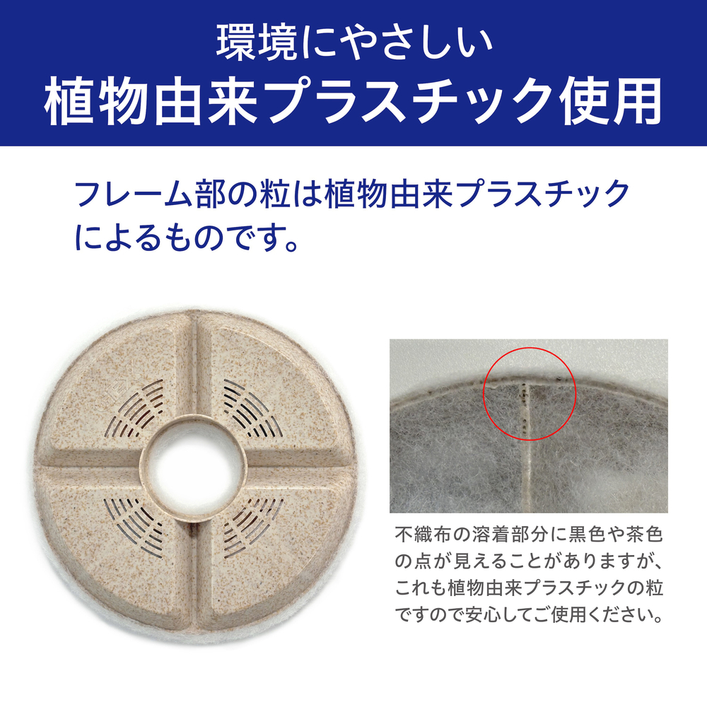 ピュアクリスタル 軟水化フィルター 全円 猫用 2個入 | ジェックス株式会社