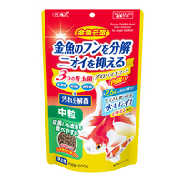 金魚元気 プロバイオフード中粒 浮上性200gの画像