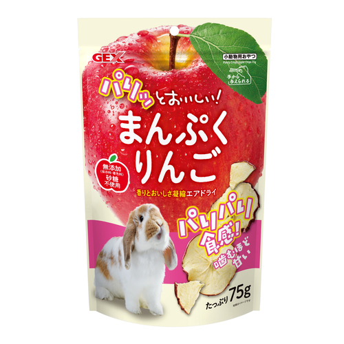 パリッとまんぷくりんごエアドライ 75gの画像