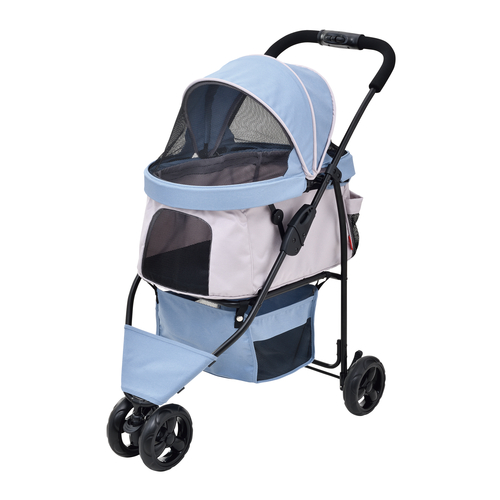 わんわんカートスマートハンディSafety ブルー×アイスグレーの画像